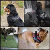 犬のハーネス犬用ベストのカスタムIDタグのためのプルリフレクティブ調整可能なパーソナライズされたペットハーネスパッチ屋外ウォーキングドッグサプリQ321o