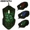 Mice Kooyuta Promotion mashion fashion 3 buttons 3200 dpi USB Wired Luminous Gamer Gamer Gaming Gaming Mouse 7 Colors for PC Laptop1