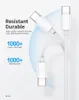 Universal Cables Micro USB Cable Quality Quick Charging Line for phone Samsung Huawei Phones 1M/2M DHL Express Compatible with PD USB-C Charger