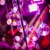 30 PCS Christmas Decoration Transparent Acrylic Ball Vase Bowl Hanging Mount Flower Plant Candle Container For Home Wedding Party Site Layout