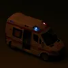 ハイシミュレーション1/36ダイキャストモデルおもちゃの車の救急車の合金のプルバック車のおもちゃの車LJ200930