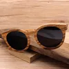 الجملة النظارات الشمسية الخشبية النساء الرجال الزجاج بولارويد نظارات uv400 عدسة رمادية نقش الأرجل