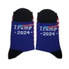 Носки Трампа 2024 для вечеринок, американские выборы, я вернусь, забавные носки, мужские и женские хлопковые чулки