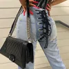 High Waits Bandage Sexy Jeans Autumn Winter Women Fashion Streetwear Outfits Trousers