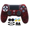 Weiche Silikonhülle für PS4 Skin Controller Dual Shok 4 Zubehör Gamepad Joystick Hüllen Spielzubehör für Playstation 4