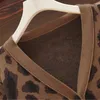Wixra 2021 Ny tröja Autumn Leopard Cardigan Women Casual Loose Female Knited Open Stitch Jumpers Street Wear 210204