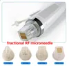 콜드 해머 안티 여드름 수축 모공 얼굴 리프트 스킨 케어 스트레치 마크 리무버 DHL와 1 분수 RF Microneedle 기계에 2