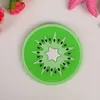Fruit Shape Coaster Cup Pads Anti Slip Insulation Dish Mat Drinks Tea Coffee Cups Holder Placemat Orange Watermelon Kitchen Dining Bar Table Decorations JY0317