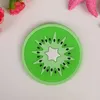 Fruit Shape Coaster Cup Pads Anti Slip Insulation Dish Mat Drinks Tea Coffee Cups Holder Placemat Orange Watermelon Kitchen Dining Bar Table Decorations JY1002