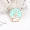 Dream Crystal Ball Enamel Pin Fairy Tale Fireworks Badge Brooch Lapel Clothes Ryggsäckpåse Pin Cartoon Jewel Girl Gift4413346