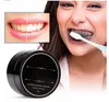 Nuovi denti per uso alimentare Polvere Dentifricio di bambù Igiene orale Pulizia Dente con carbone attivo organico naturale, guscio di noce di cocco Macchia gialla