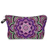 Bohemia Style Floral Print Sacs de cosmétiques Femmes Voyage Maquillage Case Sac à main Fermeture à glissière Case Cosmétique Fleur Sac imprimé Tools