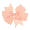 10PCS 8cm Grosgrain Ribbon Hair Bows No Clips Boutique Hair Accessories Flower Headwear DIY Accessory for Headband