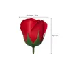 Vendita calda di alta qualità a tre strati Rosa Natale San Valentino Bouquet da sposa Regalo Decorazione domestica Artigianato Fiore di sapone 201023