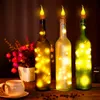 Livraison rapide 10x Bouteille de vin chaud Bougie Forme Guirlande 20 LED Guirlande lumineuse lampe de nuit