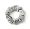 Haaraccessoires 21 stks / partij scrunchies groothandel elastische banden voor vrouwen effen kleur meisjes paardenstaart houder banden