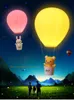 Top Dimmable Hot Air Balloon LED Night Light Children Baby Nursery Lamp With Touch Switch USB Rechargeable Wall Lamp