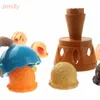 Ice Cream Stack Up Play Tower Kitchen Toys Kids Miniature Food Set Toy Children Girls Pretend Play Toys Birthday Gifts LJ201211