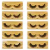 Kirpikler Toptan Yanlış Lashes Doğal Yanlış Kirpik Uzun Set Faux Cils Toplu Makyaj Toptan Lashes Farklı Stil