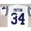 2604 CUSTOM # 34 WALTER PAYTON JACKSON STATE College Jersey taille s-4XL ou personnalisé n'importe quel nom ou numéro de maillot