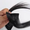 Ruban dans le bouton d'extension de cheveux Clip de cheveux Snap pour la peau Extensions de cheveux 100piecespack Blackwhite7375454