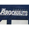 Maglia economica 2604 Toronto Argonauts RiCKY Ray # 15 Blue College Taglia S-4XL o maglia personalizzata con qualsiasi nome o numero