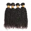 Brazillian Straight Body Loose Deep Wave Kinky Curly Bundles obearbetade brasilianska peruanska indiska mänskliga hår7413192