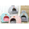 Small Medium Pet Cat Bed Beds Nest Dog Sofa Warming Dogs House Winter Kennel for Puppy BD0153 201119