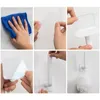 Self-Adhesive Wall Door Storage Hook Hanger Kitchen Under Cabinet Towel Holder Pot Lid Shelf Batroom Tissue Roll Paper Rack Home