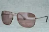 Nouveaux hommes femmes M773 lunettes de soleil de haute qualité polarisées lentille sans monture SPORT vélo conduite plage en plein air équitation corne de buffle Uv400 Su264A