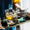 Mt. Fuji Whisky Whisky Handphade Statood -Wine kieliszki Rock Tumbler Pijowe oprogramowanie japońskie na miłość boską