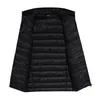 Jaquetas de inverno Mens e Casacos Masculinos Parka Grosso Quente Cor Sólida Masculina Casaco Homens Acolchoado Overcoat Outerwear Parkas para Homens 201218