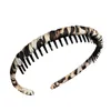 Gezahntes Anti-Rutsch-Haarreifen-Stirnband, Leoparden-Stirnbänder, Haarschmuck, Haarbänder für Damen, Kopfbedeckung