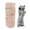 Sizal Lina Kot Drzewo DIY Drapanie Post Zabawki Cat Wspinaczka Rama Wymiana Rope Biuro Nogi Binding Liny Dla Cat Sharpen Claw JK2012XB