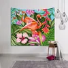Flamingo Wall Tapestry Decoratieplant Gedrukt Tableckloth Picknickmat Beach Travel Pad 150230 CM150200 CM150130 CM T200622