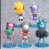 5 sztuk / zestaw Siiya Action Figures Rycerze zodiaku Lalki Janpaness Anime Cartoon Zabawki Dla Dzieci Boże Narodzenie Prezenty Urodzinowe 10 CM LJ200902