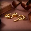 2022 Designer Gold Gold Women Hoop Brinculador S Designers Letra Pingente Brincos para Presente Casamento D2202152Z S tud s