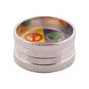 2020 Grinder 2 layer Mini Metal Grinders hand muller for Dry Herb Grinder 30mm Diameter Hard Top Small Herbal Grinder 4578031