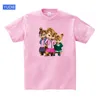 Kids T-shirts For Boys Girls Girls Short Sleeve Alvin and the Toupmunks Boys Tops Girls Tops Costume Alvin Costume Kids Kids Black Shirts Y204457481