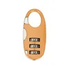 Mini Zinklegering Hangslot Draagbare Koffer Briefpapier Wachtwoord Lock 9 Color Security Anti-diefstal Digitale Douane Locks