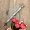 2021 Exquisite Elegent Crystal Ballpen z dużym Diamentowym Top 19 Karat Diamentowy Diament z małym bling