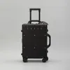 Reisekoffer Gepäck Kofferraumtasche Buchstaben RAD-Spinner Universal-Rad Hori-Valise-Patent-Lock-Griff Can Can CanPersonal Carry-Geldbörse-Trolley-Luftkästen mehrerer Stile