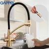 GAPPO rubinetto cucina rubinetti acqua cucina miscelatore lavello rubinetto filtro rubinetti rubinetti miscelatore deck mounted purificatore miscelatori lavello nero T200424
