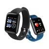 ID116 Plus Smart Polsbandjes Armband Sports Fitness Horloge Met Running Tracker Hartslag Stappenteller Bloeddruk Polsband