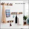 Hooks Rails Home Storage Organization Housekee Garden Nordic Fashion Wall Hanger Coat Rack Hook Clothes Key Door Bag Holder Bedroom garderob