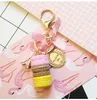Hot Aron gâteau chaîne mode mignon porte-clés breloque pour sac voiture porte-clés de mariage cadeau bijoux pour femmes hommes