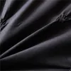 Bedding sets Luxury Pinch Pleat Black Comforter Sets Linen Duvet Cover Queen King Size clothes 220924