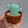 Craft Tools Cactus Silikonowa Świeca Mold Handmade Soap Epoksyd Decor 3D Clay Craft Formy do odlewu wosku Casting Plasting KDJK2202