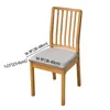 Toutes les saisons imprimer housse de coussin de siège pour salle à manger décor à la maison Spandex Stretch chaise couvre amovible lavable protecteur 220302