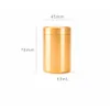 Aluminum Jar Tea Tin Box 45x70mm Small Cylinder Sealed Cans Coffee Tea Tin Container Storage Box 6 Colors EEA2201